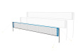 Volleyball & Badminton Net Hudora + Posts (76535)