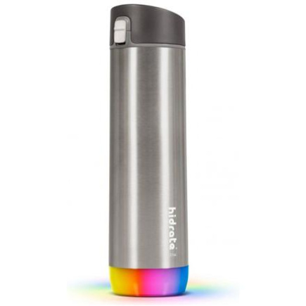 HidrateSpark PRO Chug smart drink bottle, 0.62 L, silver HI-006-011