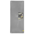 HMS Premium MFK08 grey club fitness mat with holes