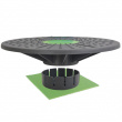 Schildkröt Fitness 960031 balance trainer Balance board Black, Green