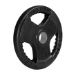 OLYMPIC SIZE RUBBERISED WEIGHT PLATE 10 KG HMS TOK10