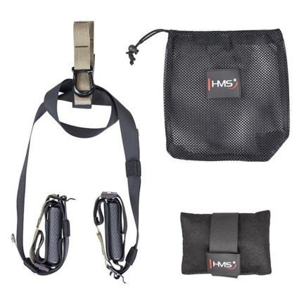 HMS Fitness TX09 exercise band Beige, Black