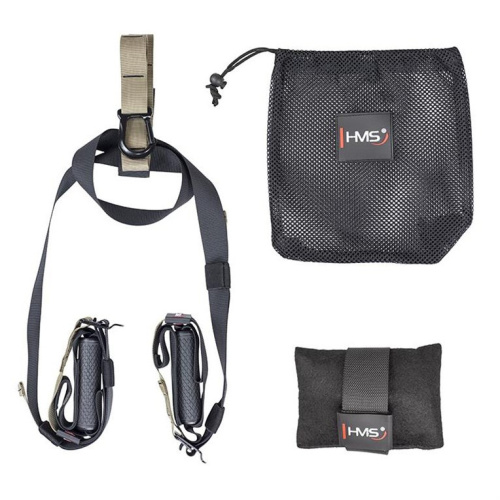 HMS Fitness TX09 exercise band Beige, Black