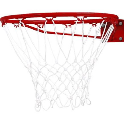 Pure2Improve Basketball Ring | Red/White P2I360090