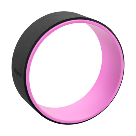 Dharma Yoga Wheel, Black & Purple, REBEL ACTIVE