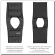 HMS Fitness KTO16 weighted vest Steel Black
