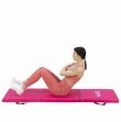 Gymnastic folding mattress pink HMS Premium MGS02