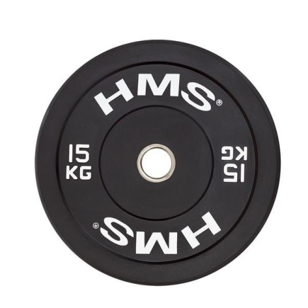 HMS Fitness BBR15 1 pc(s) Olympic Rubber-coated weight disc