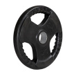 OLYMPIC SIZE RUBBERISED WEIGHT PLATE 10 KG HMS TOK10