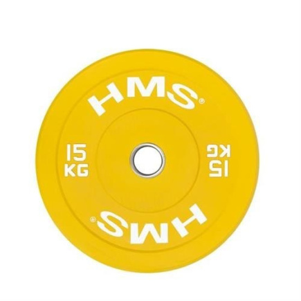HMS Fitness CBR15 1 pc(s) Olympic Bumper weight disc