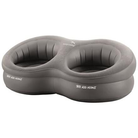 Easy Camp | Movie seat Double | Comfortable sitting position Easy to inflate/deflate Soft flocked sitting surface 300048
