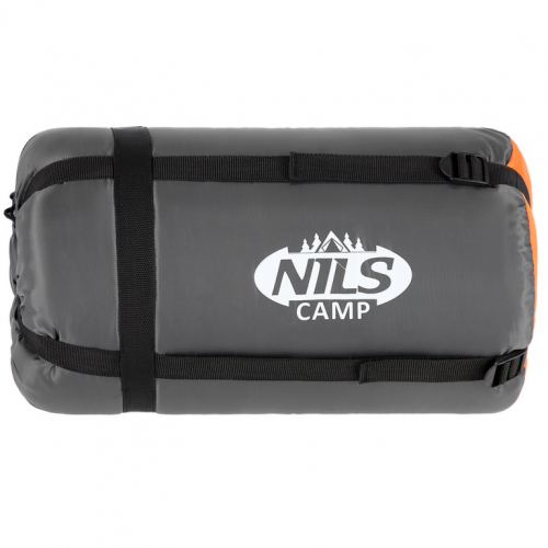 NILS CAMP Sleeping Bag NC2008 Orange-grey