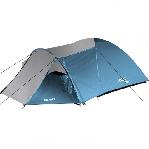 NILS CAMP NC6012 camping tent blue-grey