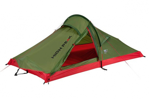 High Peak Siskin 2.0 Green, Red Pyramid tent 10184