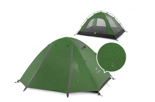 Tent NATUREHIKE P-SERIES 4 UV NH18Z044-P FOREST GREEN Green