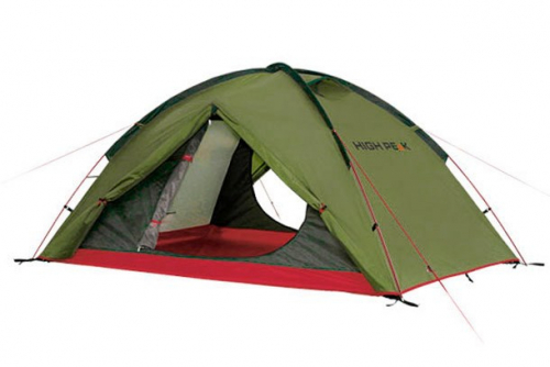 Tent High Peak Woodpecker 3 green-red 3-person 10194