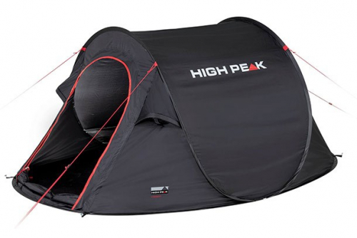 High Peak Vision 3 Black Tunnel tent