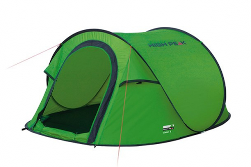 High Peak Vision 3 Green Tunnel tent