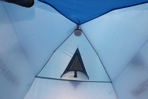 High Peak Kiruna 3 3 person(s) Blue, Grey Dome/Igloo tent