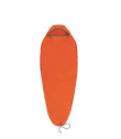 Sea To Summit Reactor Fleece Sleeping Bag Liner - Mummy W/ Drawcord- compact- orange