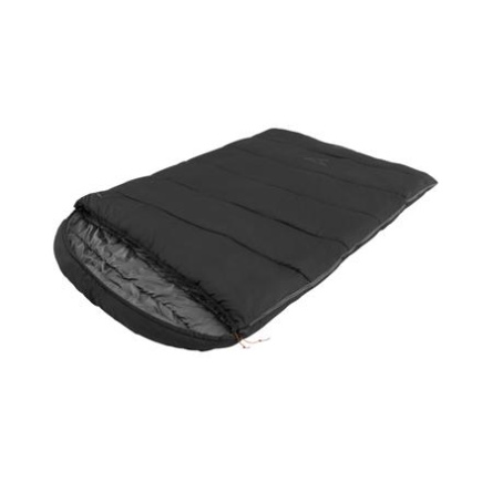 Easy Camp Raven Square Double 5°C | Sleeping Bag | 220 x 150 cm | -9 to 10 °C | Two-way open-end, L-shaped, autolock