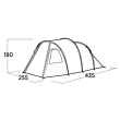 Easy Camp Family tent | Hidra 4 | 4 person(s) | Green