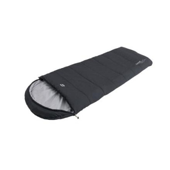 Outwell Campion Black | Sleeping Bag | -10/8 °C | 2 way open - auto lock, L-shape