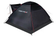 High Peak Beaver 3 Black, Red Pyramid tent
