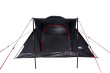 High Peak Beaver 3 Black, Red Pyramid tent