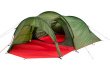 High Peak Goshawk 4 Green, Red Dome/Igloo tent