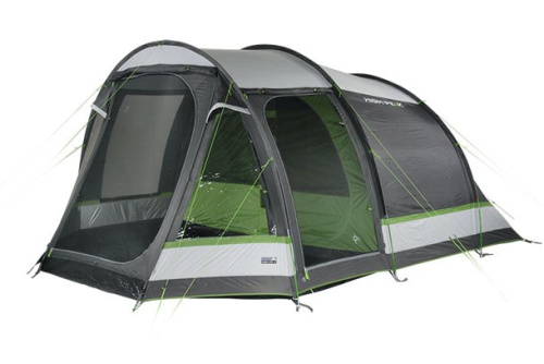 High Peak Meran 4.0 Dome tent 4 person(s) Green, Grey, Light grey