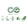 Outwell | Contour | Sleeping Bag | 220 x 85 cm | -13/16 °C | Right Zipper