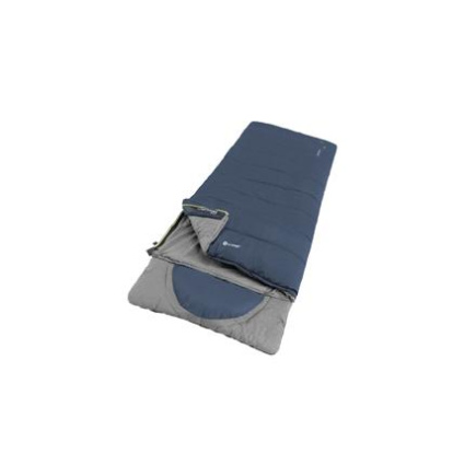 Outwell | Contour Lux | Sleeping Bag | 220 x 85 cm | -19/15 °C | Left Zipper