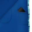 NILS CAMP sleeping bag NC2009 blue checkered size L.