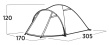 Easy Camp Setesdal 3 Green Dome/Igloo tent