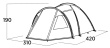 Easy Camp Kinn 5 Green Dome/Igloo tent
