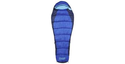 Coleman Fision Adult Semi-rectangular sleeping bag Polyester Blue
