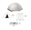 Naturehike tent MONGAR 2 M FOREST GREEN Green