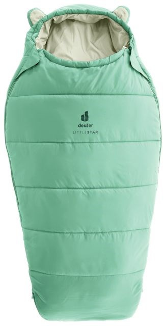 Deuter Little Star children's sleeping bag (95–130 cm) – spearmint/bone