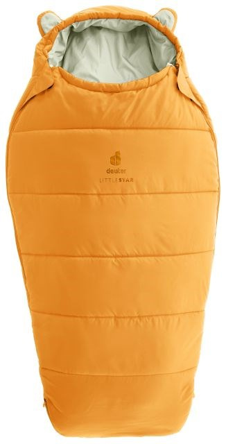 Deuter Little Star children's sleeping bag (95–130 cm) – amber/bone