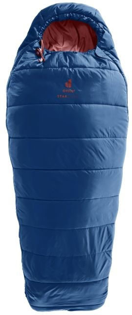 Deuter children's sleeping bag Starlight (130-170 cm) - nightblue/redwood