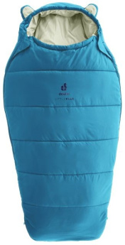 Deuter Little Star children's sleeping bag (95–130 cm) – wave/bone