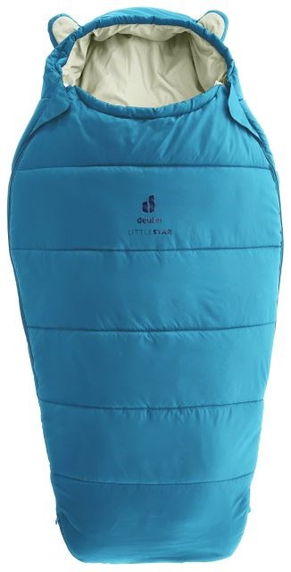 Deuter Little Star children's sleeping bag (95–130 cm) – wave/bone
