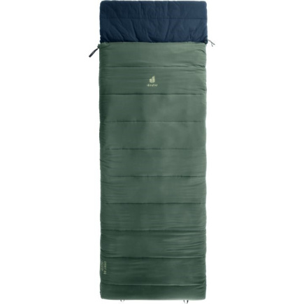 Deuter Orbit SQ -5 synthetic sleeping bag (200 cm) right-handed - ivy/ink