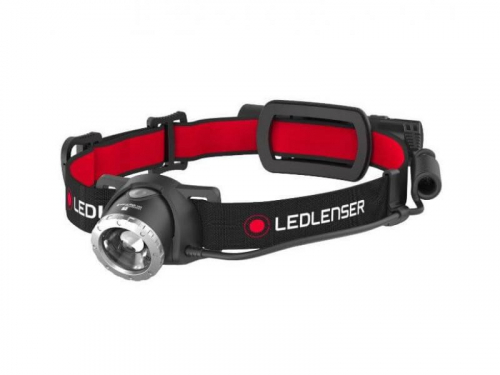 Ledlenser H8R Black, Red Headband flashlight LED