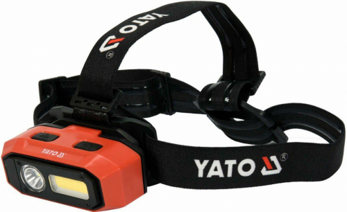 YT. HEADLAMP 800LM AKU. MOTION SENSOR