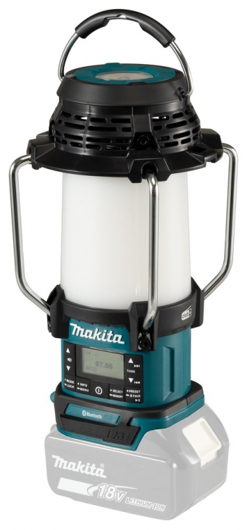 Makita DMR056 radio Portable Analog & digital Black, Blue