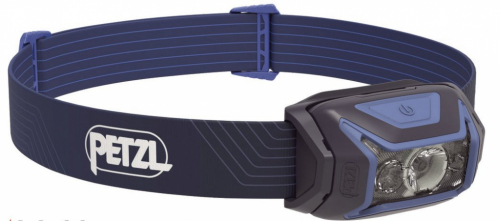 Petzl ACTIK Blue Headband flashlight LED