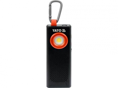 Yato YT-08557 work light Black, Red LED 5.9 W