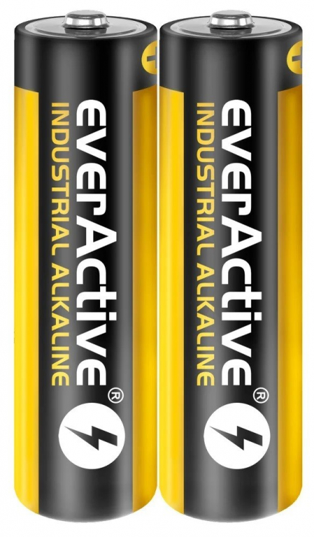 everActive Industrial LR6/AA Alkaline Batteries, 2